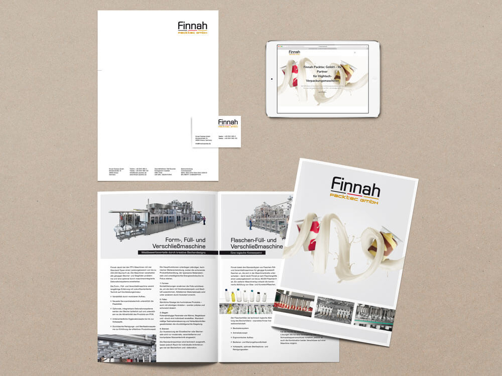 Finnah Packtec // Corporate Design