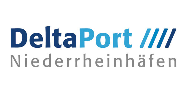 Deltaport Niederrheinhaefen // Logo