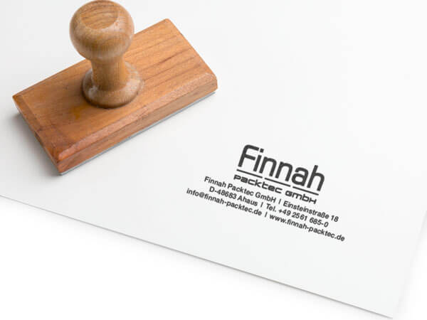 Finnah Packtec // Stempel