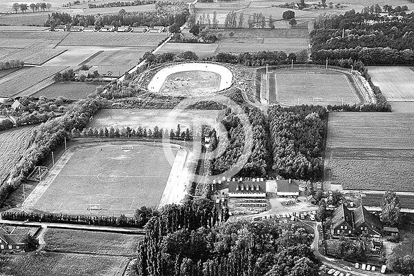 Radrennbahn, Sportstätten 1.FC und Olympia im Jahre 1961