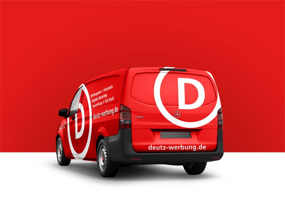 deutz produktionsstudios // Fahrzeugbeschriftung In Bocholt